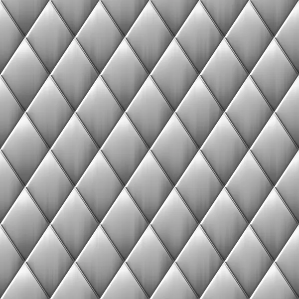 Brushed metal diamond squares