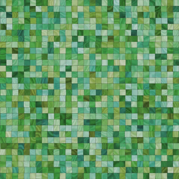 Smooth irregular green tiles