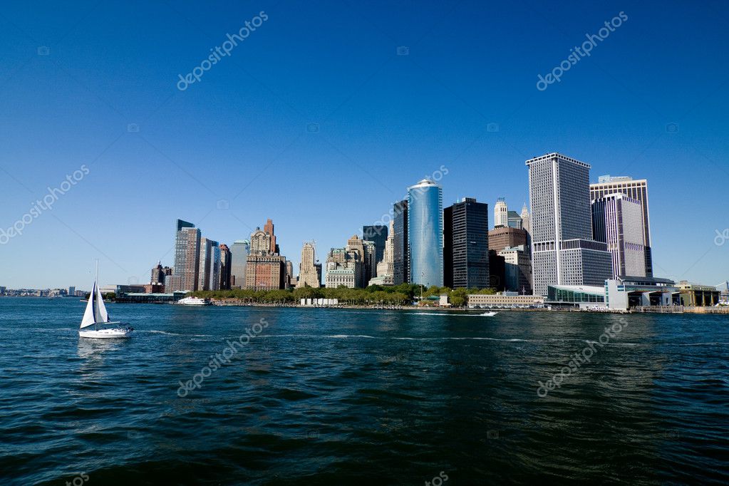 manhattan city skyline