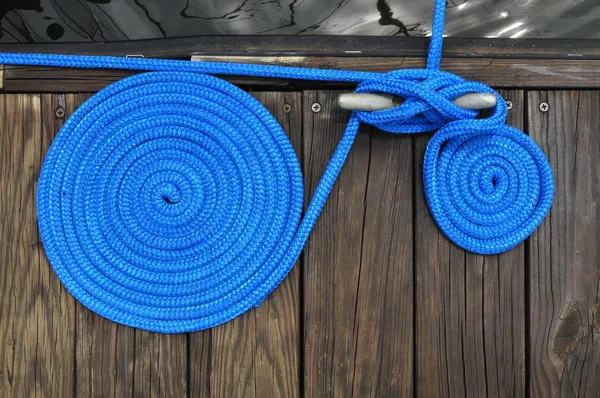 Boat Rope on Dock