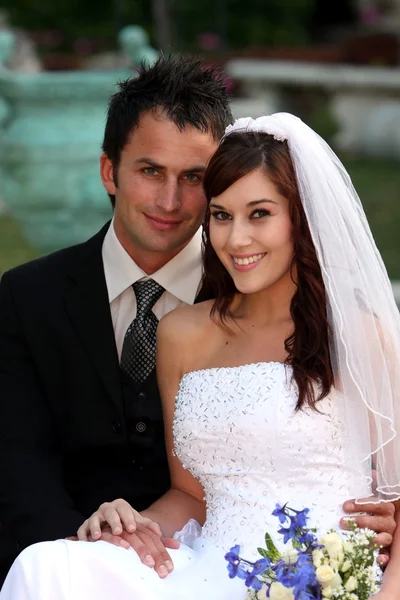 Beautiful Wedding Couple by Duncan Noakes Stock Photo