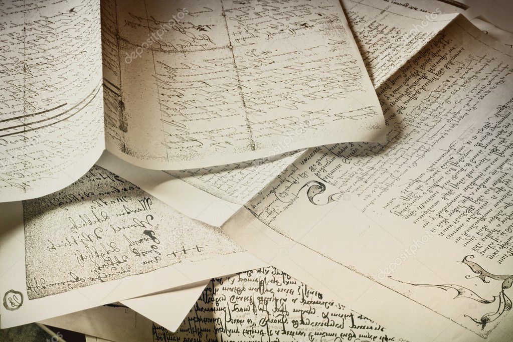 Vintage letters — Stock Photo © pitrs10 #2473812