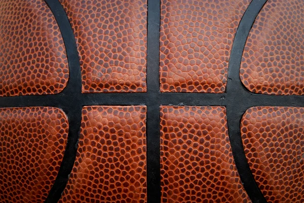 Basketball - Leather Close Up