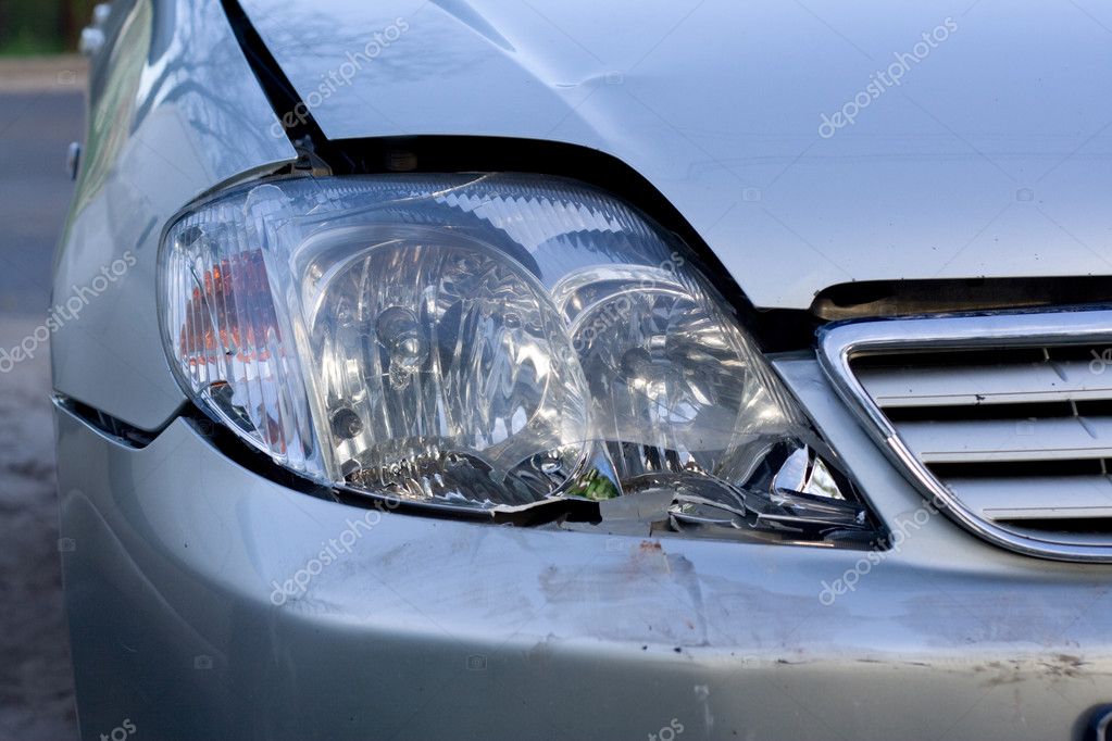 Broken Headlight