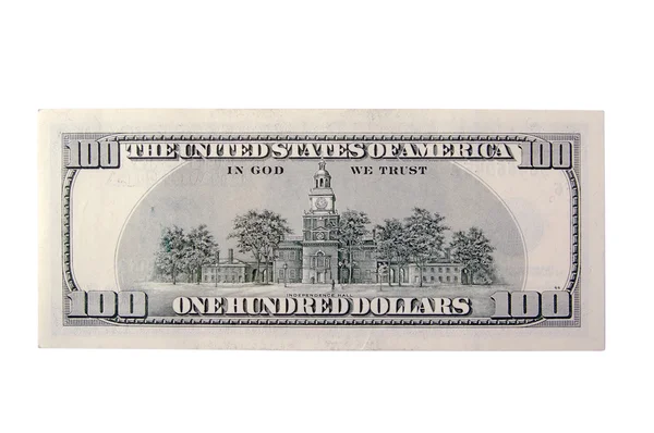 old 100 dollar bill back. U.S. One Hundred Dollar Bill