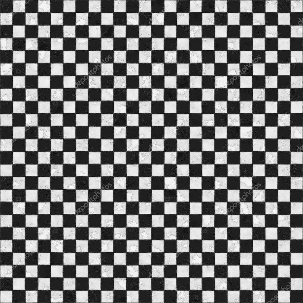 square seamless texture with star on black and white background Stock Photo