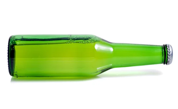 beer bottle vector. Stock Photo: Green eer bottle