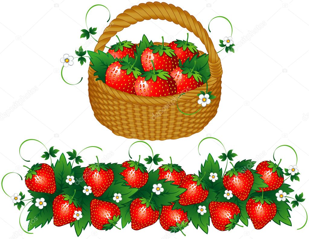 basket of strawberries