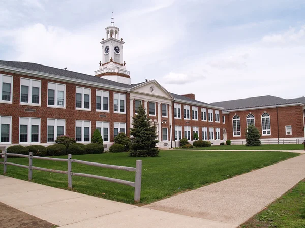 Old brick high school in New Jersey