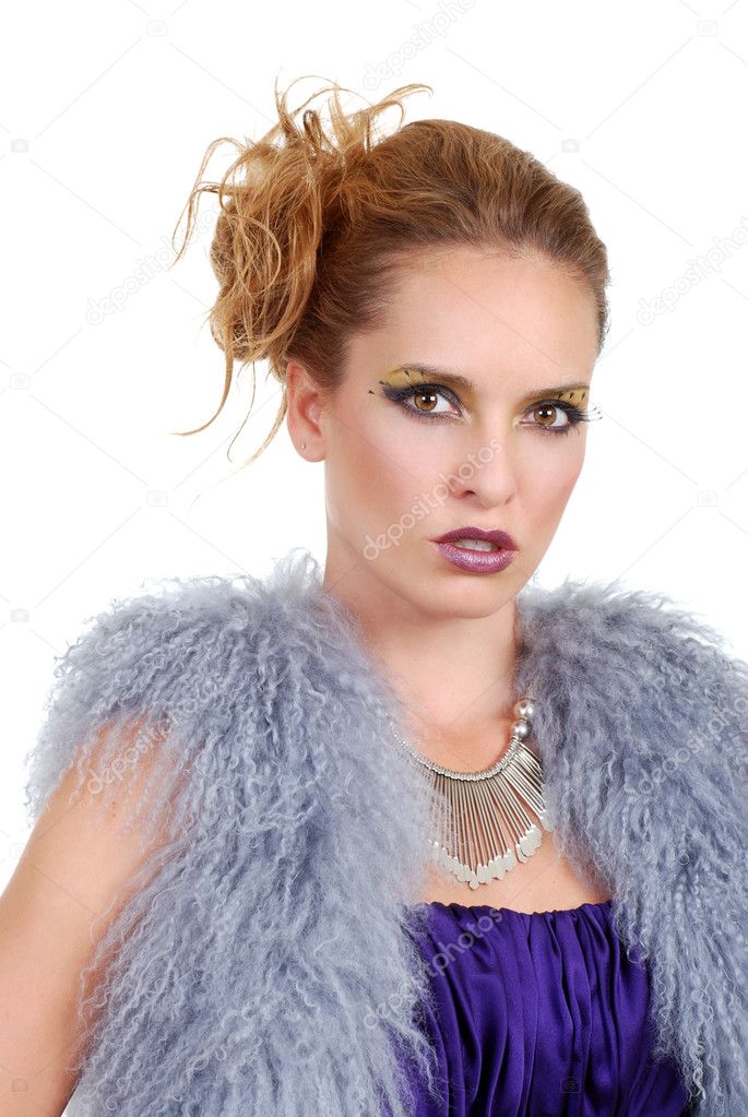 Woman In Fur