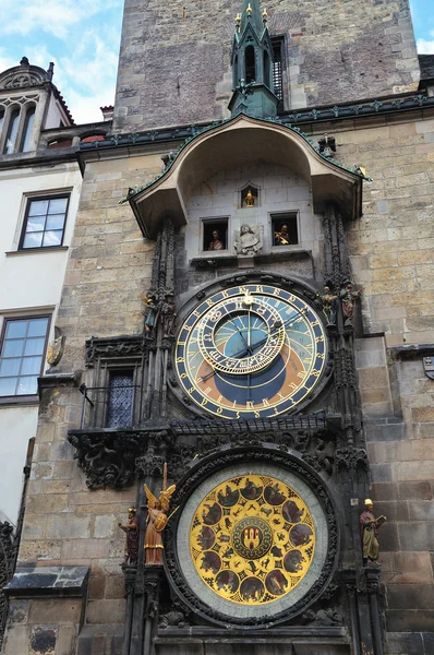 Clock on tower of the town hall