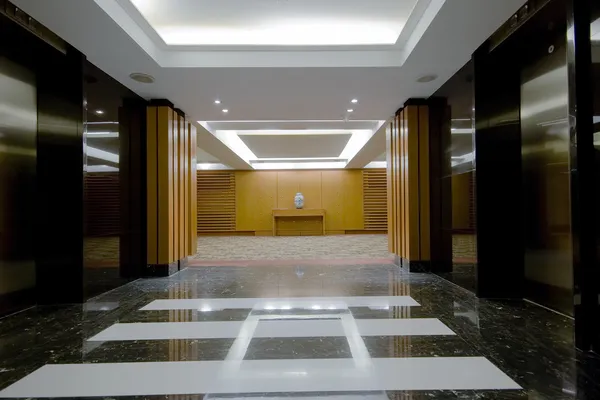 Hotel hall interior