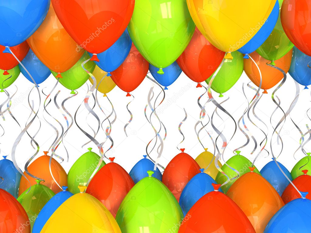 background balloons