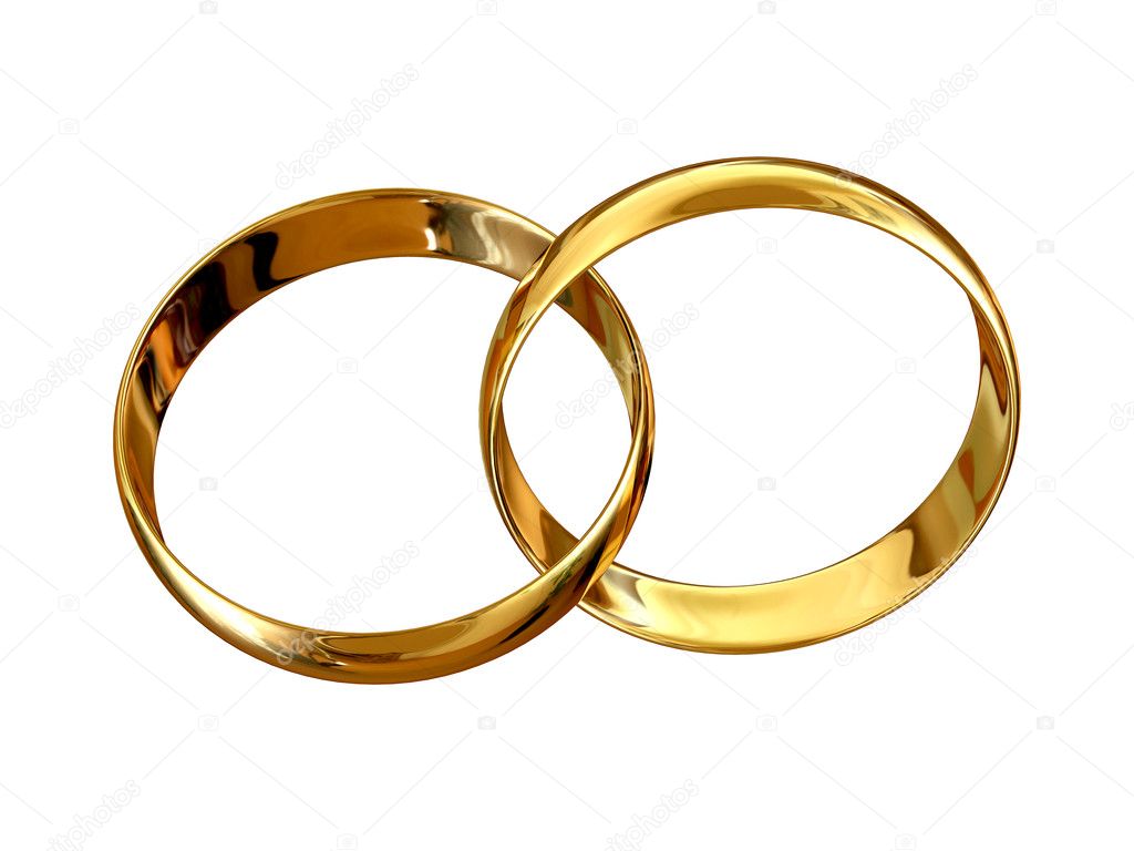 Connected Wedding Rings