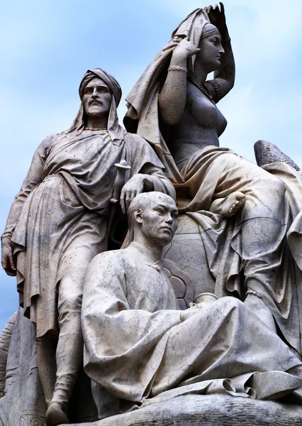 Statues of the Prince Albert Memorial