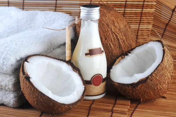 Coconut and massage oil