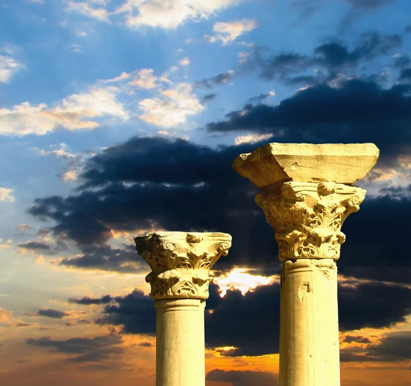 Antique columns