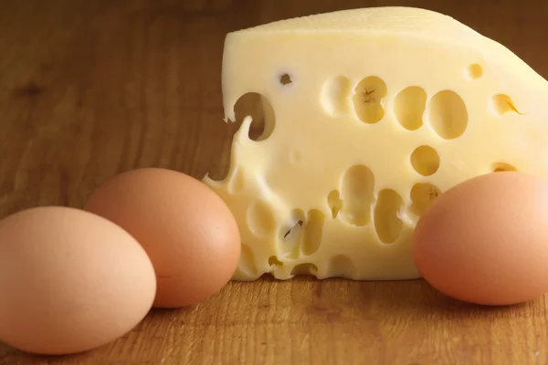 Cheese and eggs