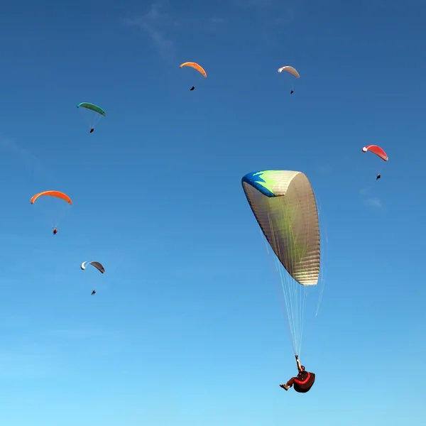 Ring van de paragliders — Stockfoto