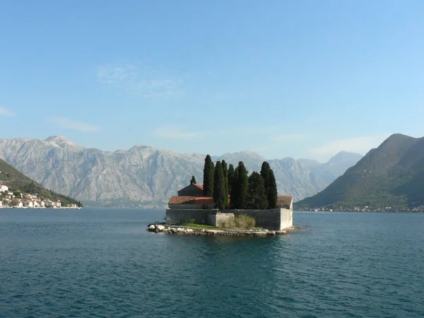 Saint George Island in Montenegro — Stock Photo, Image