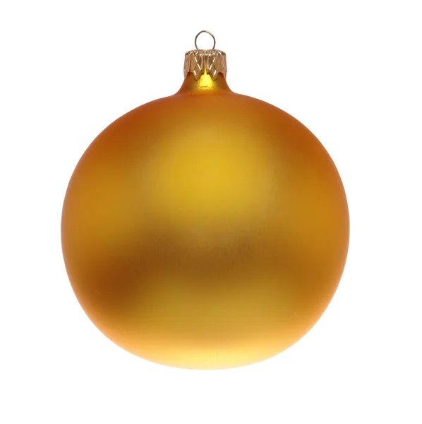 Christmas Decoration Ball Isolated White Background — Stock Photo, Image