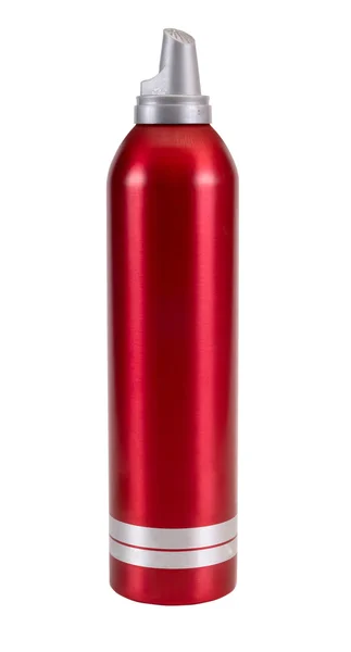 Red Bottle Shampoo — Zdjęcie stockowe