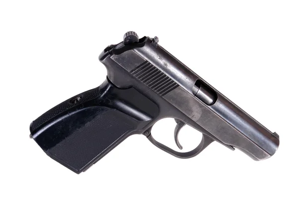 Pistola Sobre Fondo Blanco — Foto de Stock