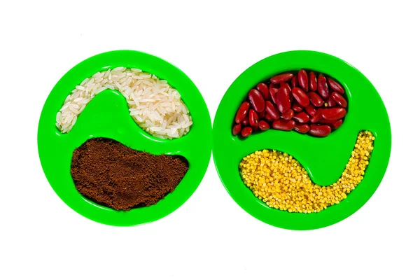 Healthy Food Different Types Nuts Seeds — ストック写真