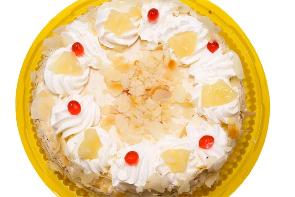 Cake with cream — Stock Photo, Image