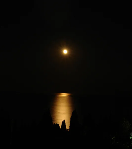 Лунный луч — стоковое фото