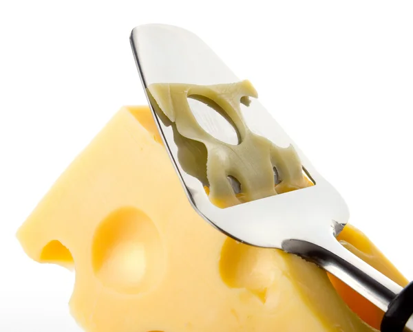 Cheese Knife Isolated White Background — Stock Photo, Image
