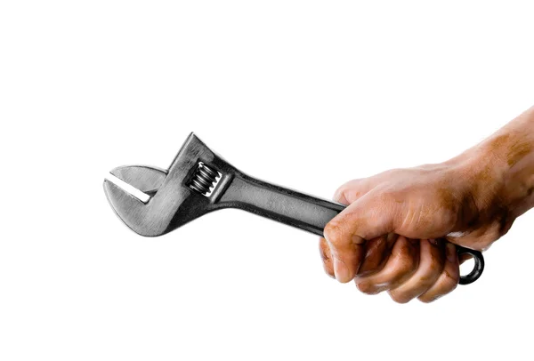 stock image Adjustable spanner