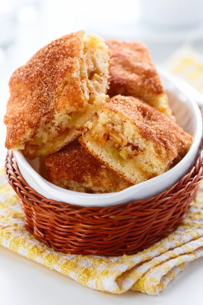 stock image Apple sponge cakes