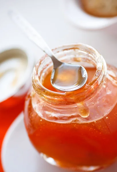 Apricot jam — Stock Photo, Image
