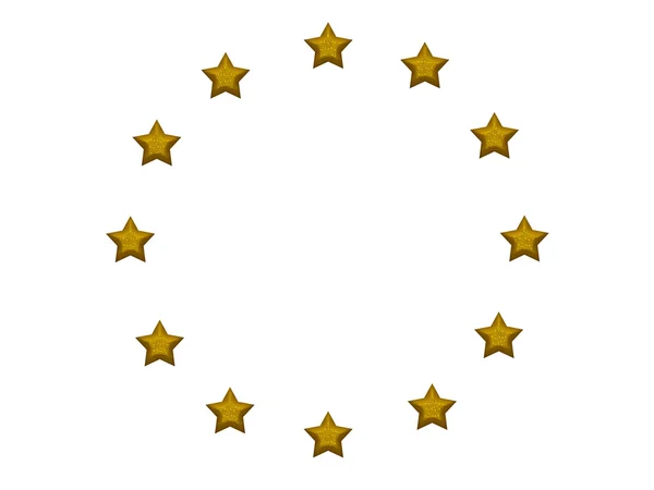 Ευρωπαϊκή Ένωση, σημάδι — Φωτογραφία Αρχείου