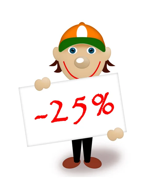 Tablet yüzdeler, indirim, manken