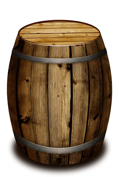 Butoi din lemn — Fotografie, imagine de stoc