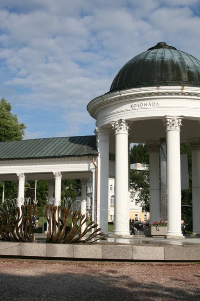 Mineral Water Colonnade in Marienbad,Czech Republic — Stock Photo, Image