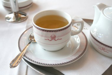 Traditional cap of tea