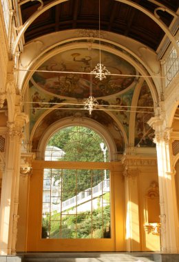 Spring water Colonnade in Marienbad