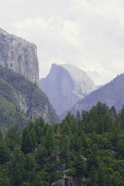 View to Half Dome Pick clipart