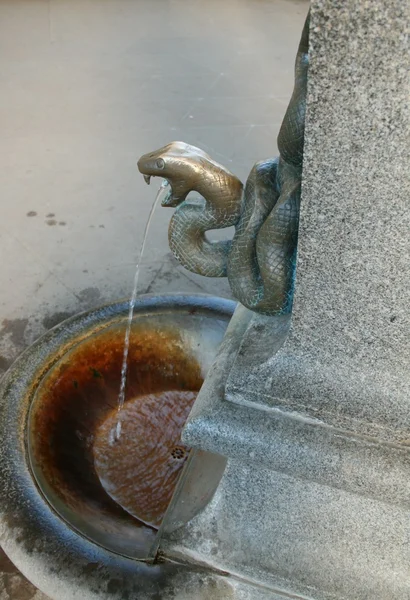 Agua de manantial en Karlovy Vary — Foto de Stock