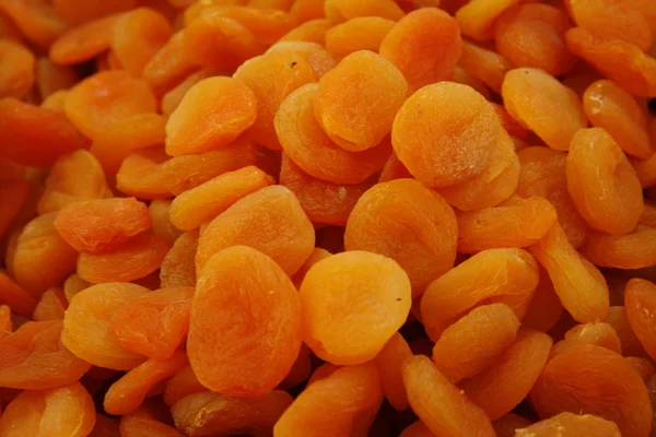 Stock image Dry apricotes at the market