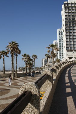 deniz kıyısı, tel-aviv