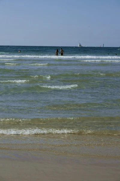 Seashore in Tel-Aviv — Stock Photo, Image