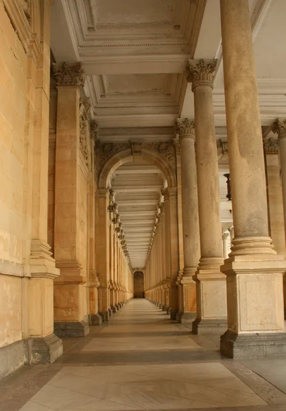 Colonnade in Karlovy Vary — Stock Photo, Image