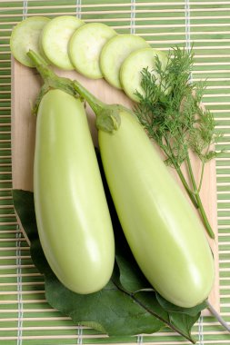 Eggplants. clipart