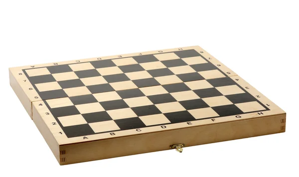 Satranç tahtası, izole — Stok fotoğraf