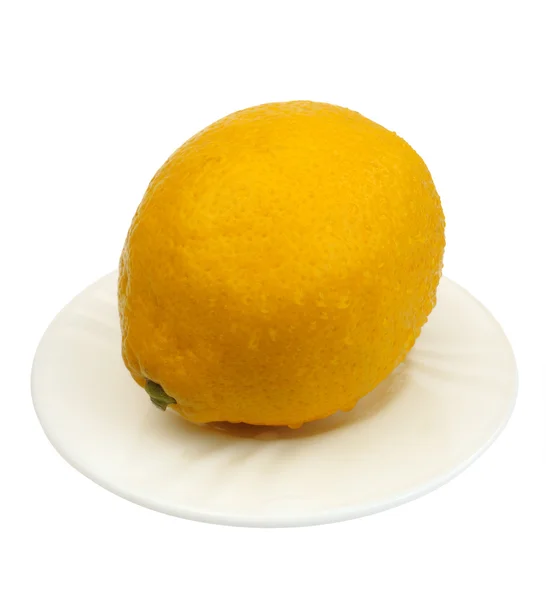 Limão, isolado — Fotografia de Stock