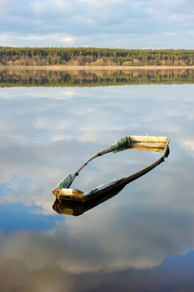 Озеро марта — стоковое фото